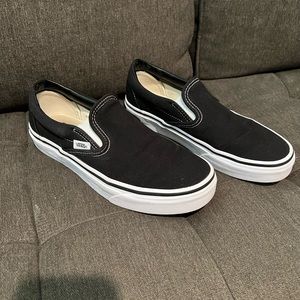 Women’s Black Slip-On Vans